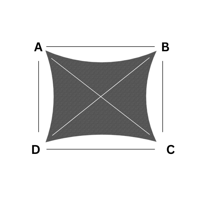 custom shade sail square