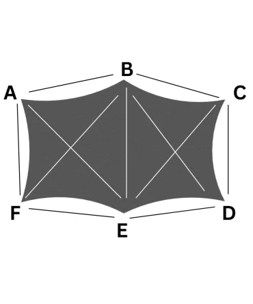 shade sail hyperbolic paraboloid